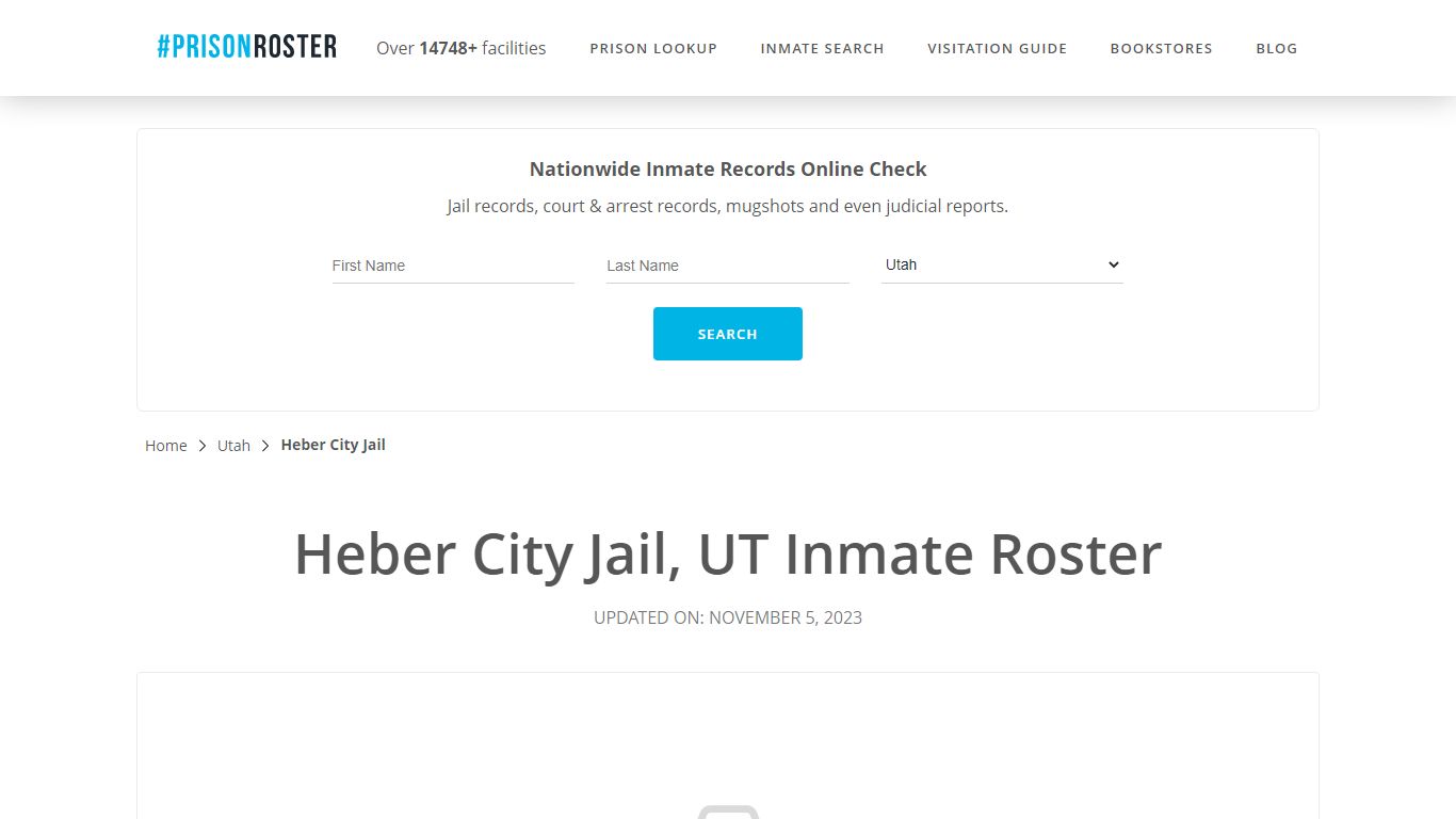 Heber City Jail, UT Inmate Roster - Prisonroster